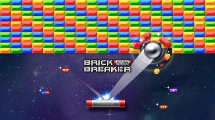Screenshot 1: Brick Breaker Star: Space King