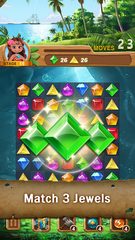 Screenshot 6: Jewels Island : Match 3 Puzzle
