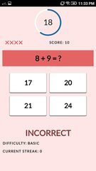 Screenshot 4: Swift Math Game FREE