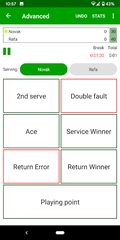 Screenshot 1: Tennis Umpire App