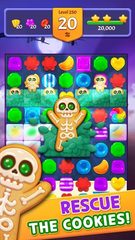 Screenshot 2: Spooky Cookie Party : Sweet Blast Puzzle Games