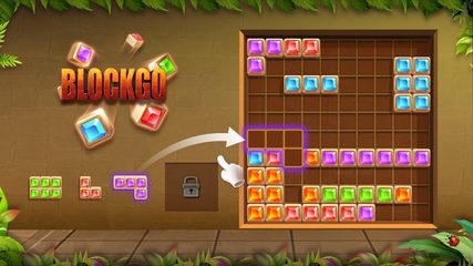 Screenshot 9: BlockGo - Classic Gem Block Puzzle Game