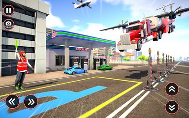 Screenshot 18: Flying Oil Tanker Truck Games