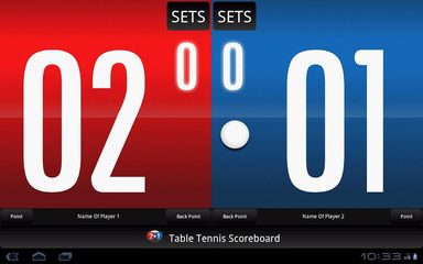 Screenshot 8: Table Tennis Scoreboard