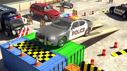 Screenshot 2: Police Car Games Parking 3D