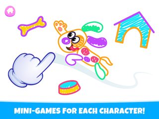 Screenshot 22: Pets Drawing for Kids and Toddlers games Preschool