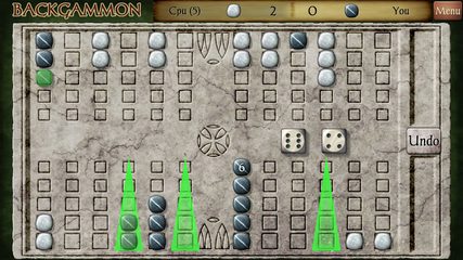 Screenshot 7: Backgammon