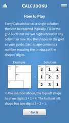 Screenshot 18: Calcudoku · Math Logic Puzzles