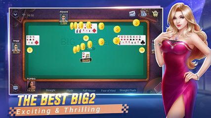 Screenshot 2: POP Big2 — Capsa Banting poker