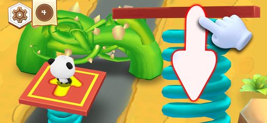 Screenshot 2: Little Panda's Puzzle Town 4+