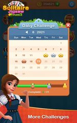Screenshot 24: Solitaire Jigsaw Puzzle - Design My Art Gallery