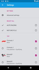 Screenshot 3: Motorsport Calendar 2022