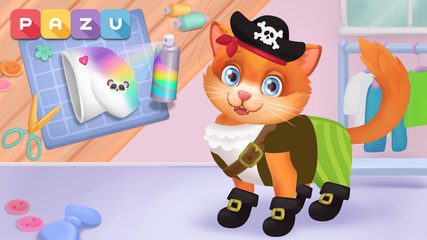 Screenshot 2: Cat game - Pet Care & Dress up