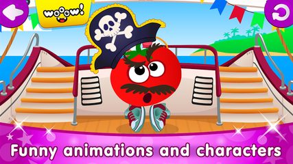 Screenshot 8: Funny Food DRESS UP games for toddlers and kids!😎