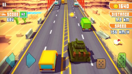 Screenshot 19: Blocky Highway: Traffic Racing