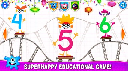 Screenshot 1: Learning numbers for kids!