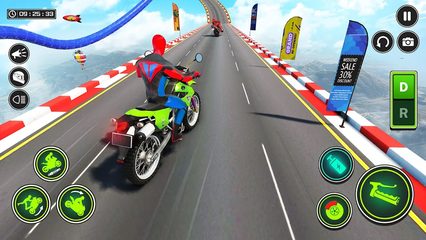 Screenshot 22: Superhero Bike Stunt 3D Games