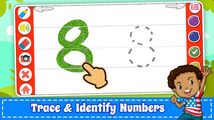 Screenshot 4: Learn Numbers 123 Kids Free Game - Count & Tracing