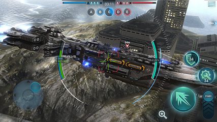 Screenshot 1: Space Armada: Galaxy Wars