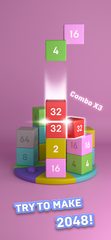 Screenshot 4: Merge Tower 3D: 2048 block game