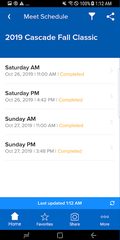 Screenshot 3: Meet Mobile: Swim