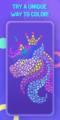 Screenshot 1: SRCH! Antistress coloring game