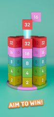 Screenshot 6: Merge Tower 3D: 2048 block game