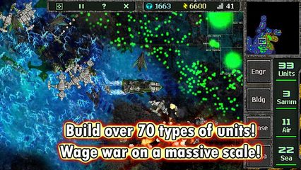Screenshot 2: Land Air Sea Warfare RTS
