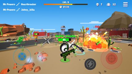 Screenshot 1: WAR.io