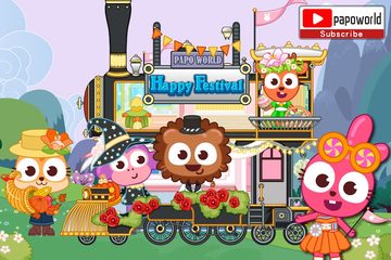 Screenshot 1: Papo Town Happy Festival