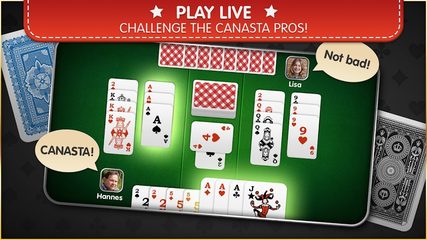 Screenshot 1: Canasta