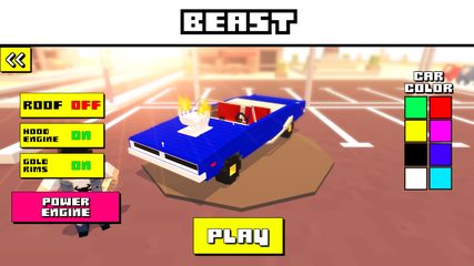 Screenshot 5: Blocky Car Racer - racing game