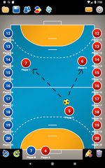 Screenshot 8: Coach Tactic Board: Handball
