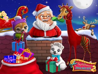 Screenshot 9: Christmas Animal Hair Salon 2