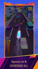 Screenshot 1: Squeezy Car- Traffic Racing Street Racer Driving