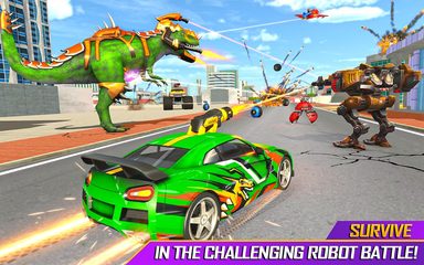 Screenshot 11: Dino Robot Games: Flying Robot