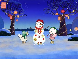 Screenshot 12: Sarah & Duck: Build a Snowman