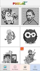 Screenshot 3: Pixel Art 2021 - Colour by Numbers