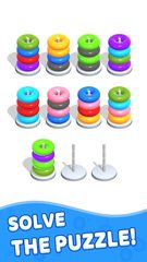 Screenshot 3: Color Hoop Stack - Sort Puzzle