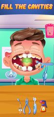 Screenshot 1: Doctor Town: My Dentist Games 4+