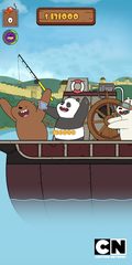 Screenshot 3: We Bare Bears: Crazy Fishing