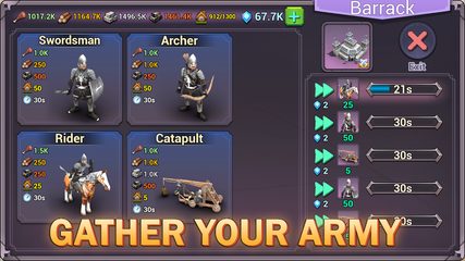 Screenshot 3: Shadows of Empires: PvP RTS
