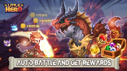 Screenshot 1: Little Hero: Idle RPG