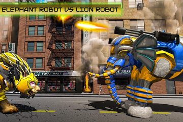 Screenshot 3: Elephant Vs Lion Robot Game