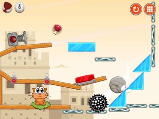 Screenshot 15: Hungry cat: physics puzzle game