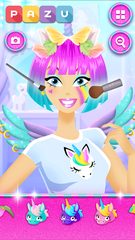 Screenshot 1: Makeup girls unicorn dress up