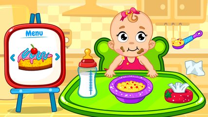 Screenshot 3: Baby Care games - mini baby games for boys & girls