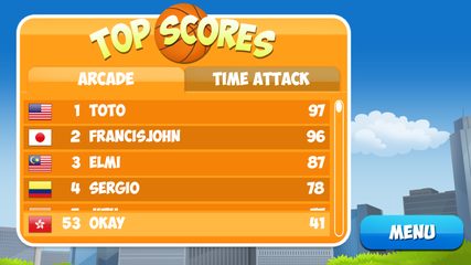 Screenshot 3: Free Throw Basketball
