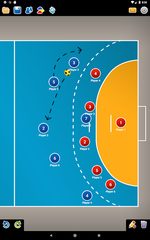 Screenshot 11: Coach Tactic Board: Handball