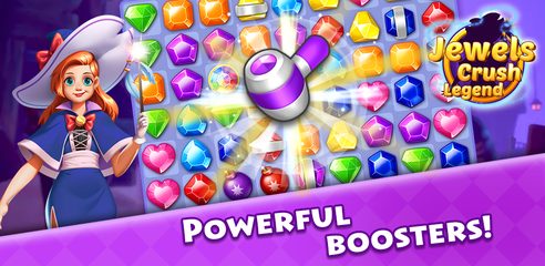 Screenshot 6: Jewels Crush Legend- Diamond & Gems Match 3